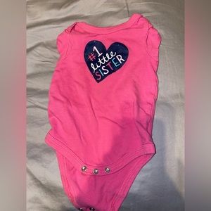 Little sister onesie